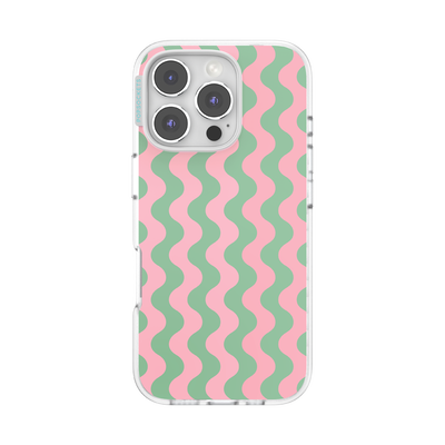 Wavy Flamingo — iPhone 16 Pro MagSafe Case